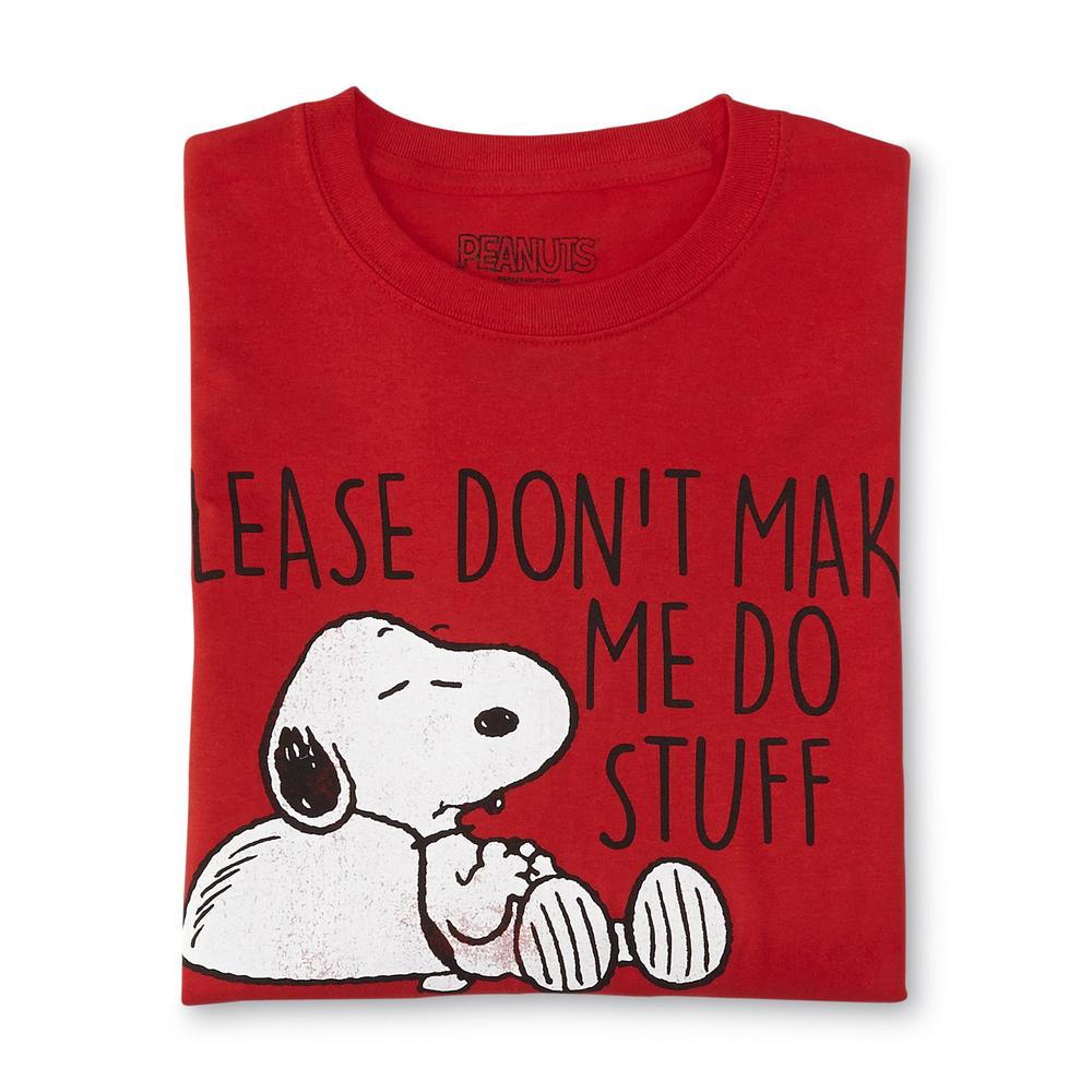 Peanuts By Schulz Snoopy Men's Big & Tall Graphic T-Shirt