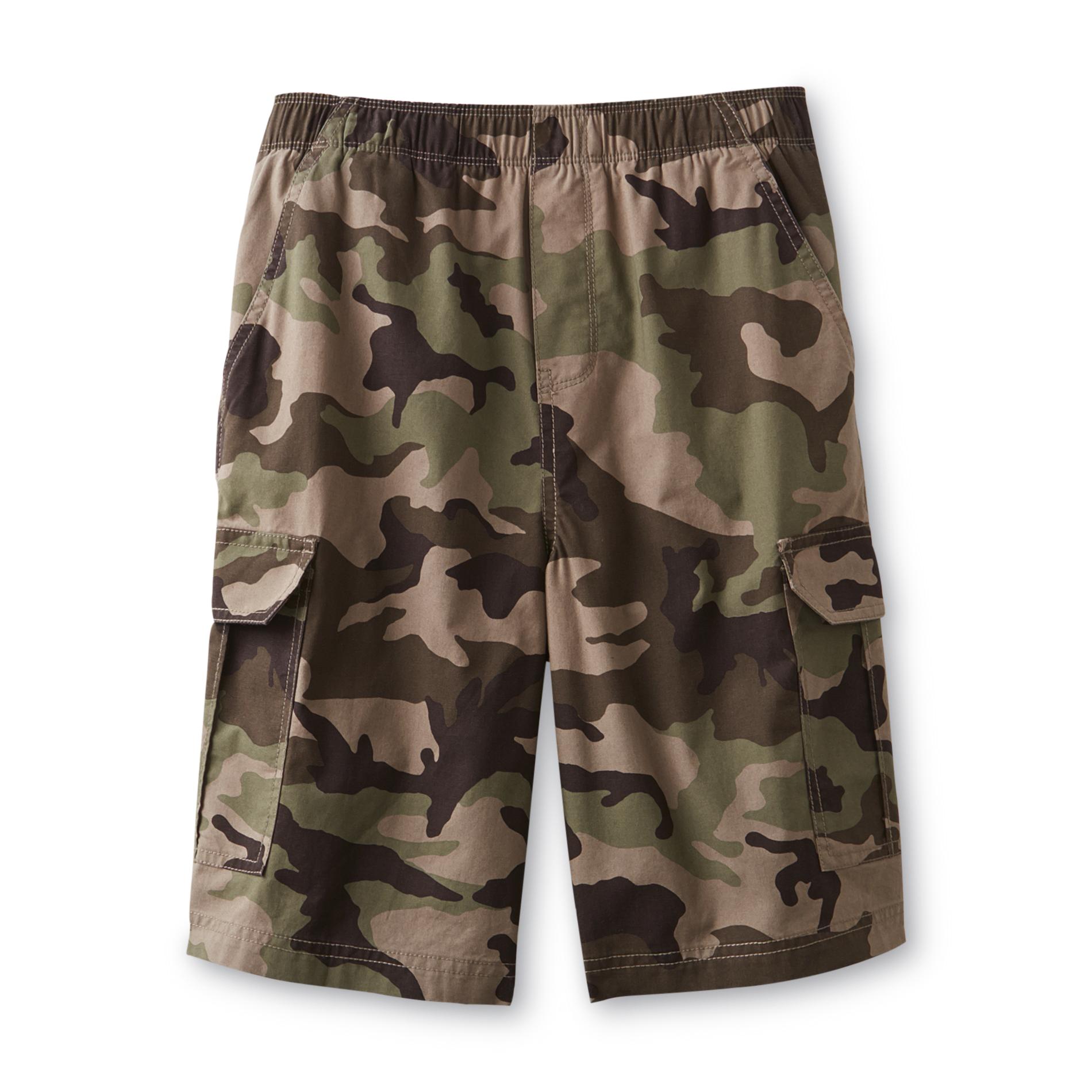 Canyon River Blues Boy's Cargo Shorts - Camouflage