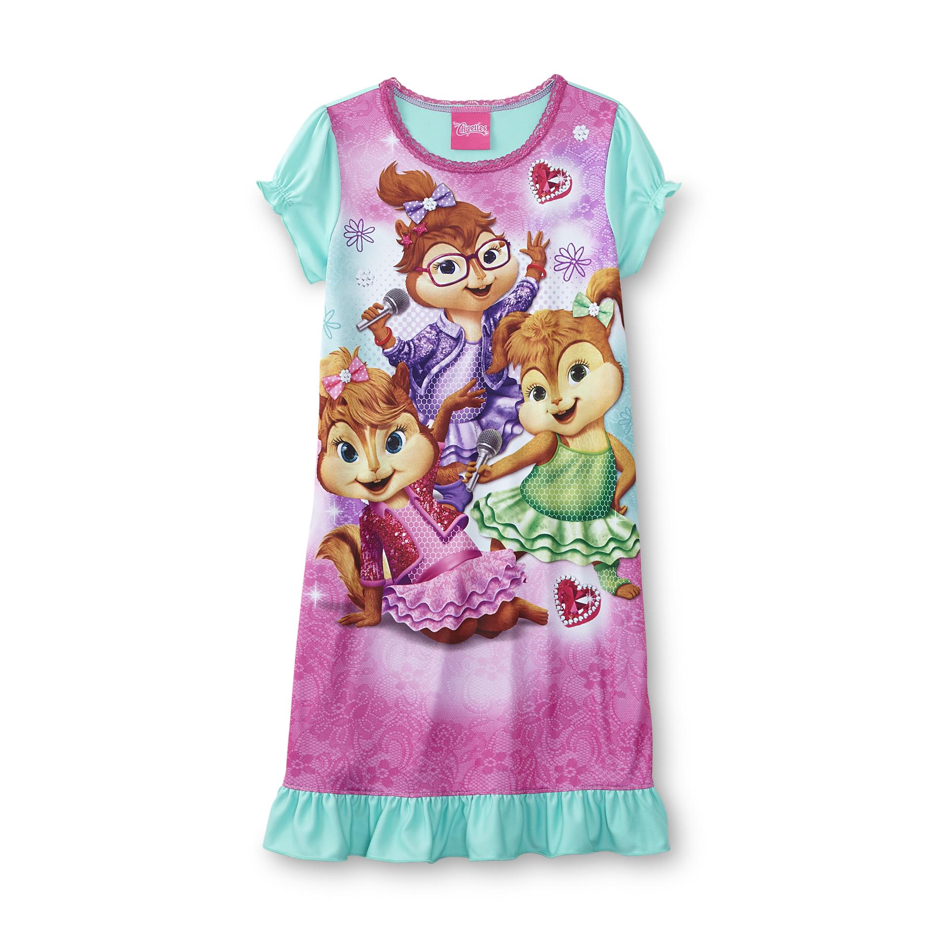 Chipettes Girl's Nightgown