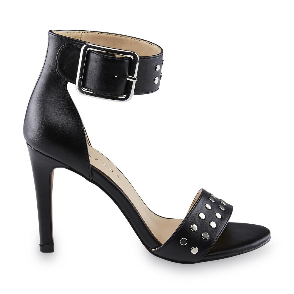 Metaphor Women's Zurich Black Embellished High-Heel Sandal