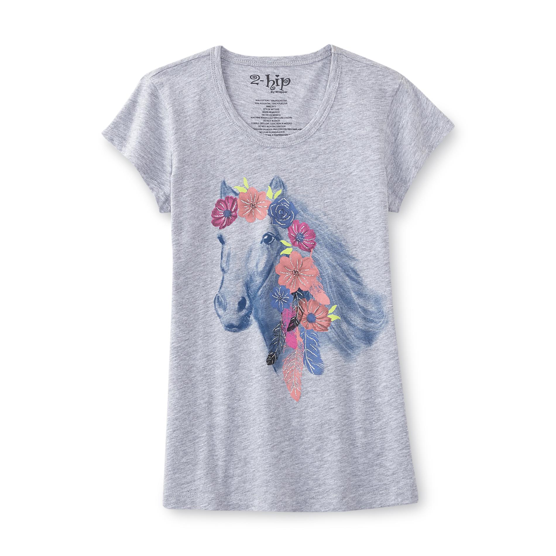 Wrapper Girl's Graphic T-Shirt - Horse