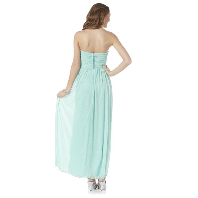 Trixxi Junior's Strapless Formal Dress - Clothing, Shoes & Jewelry ...