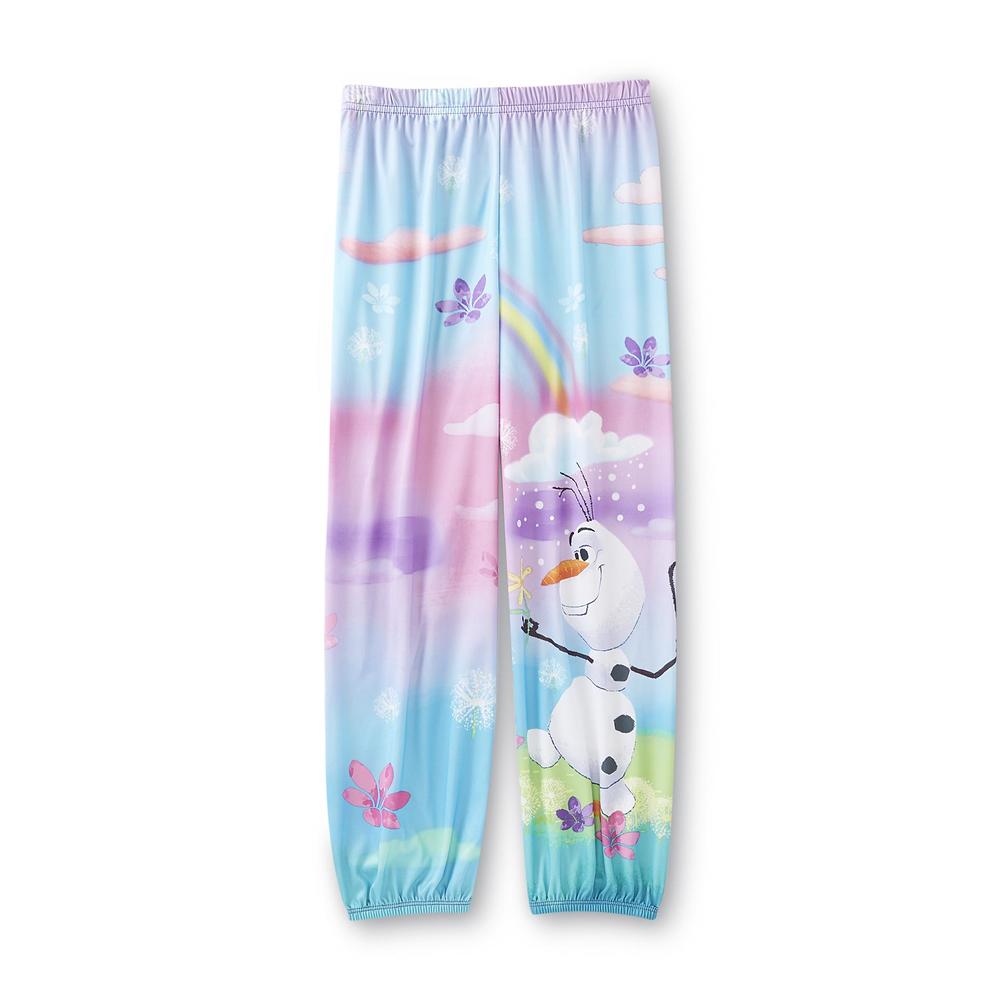 Disney Frozen Girl's Pajama Top & Pants - Elsa & Olaf