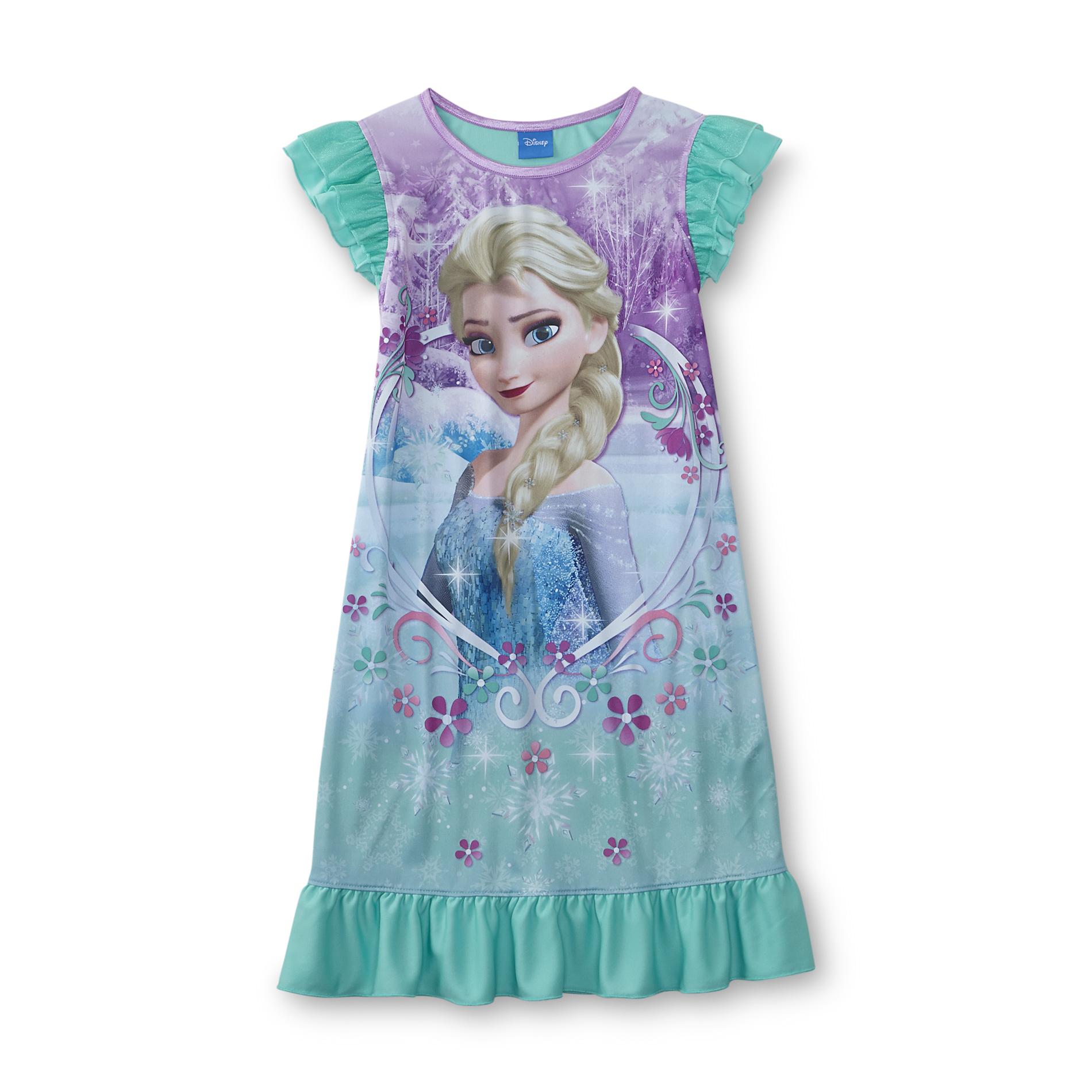 Disney Frozen Girl's Nightgown - Elsa