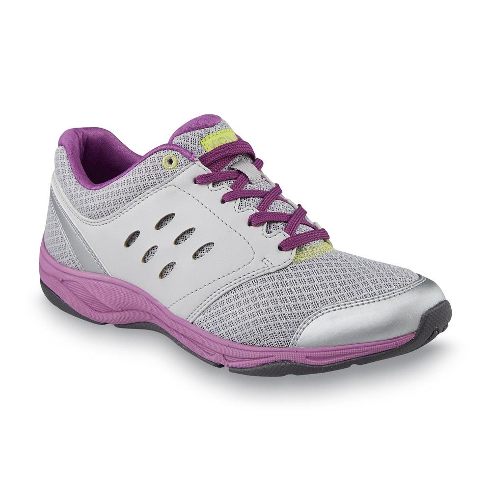 Vionic Women's Venture Gray/Purple Athletic Shoe