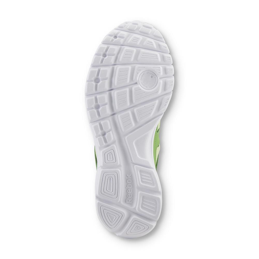 Reebok Women's Run Supreme 2.0 Athletic Shoe - White/Green