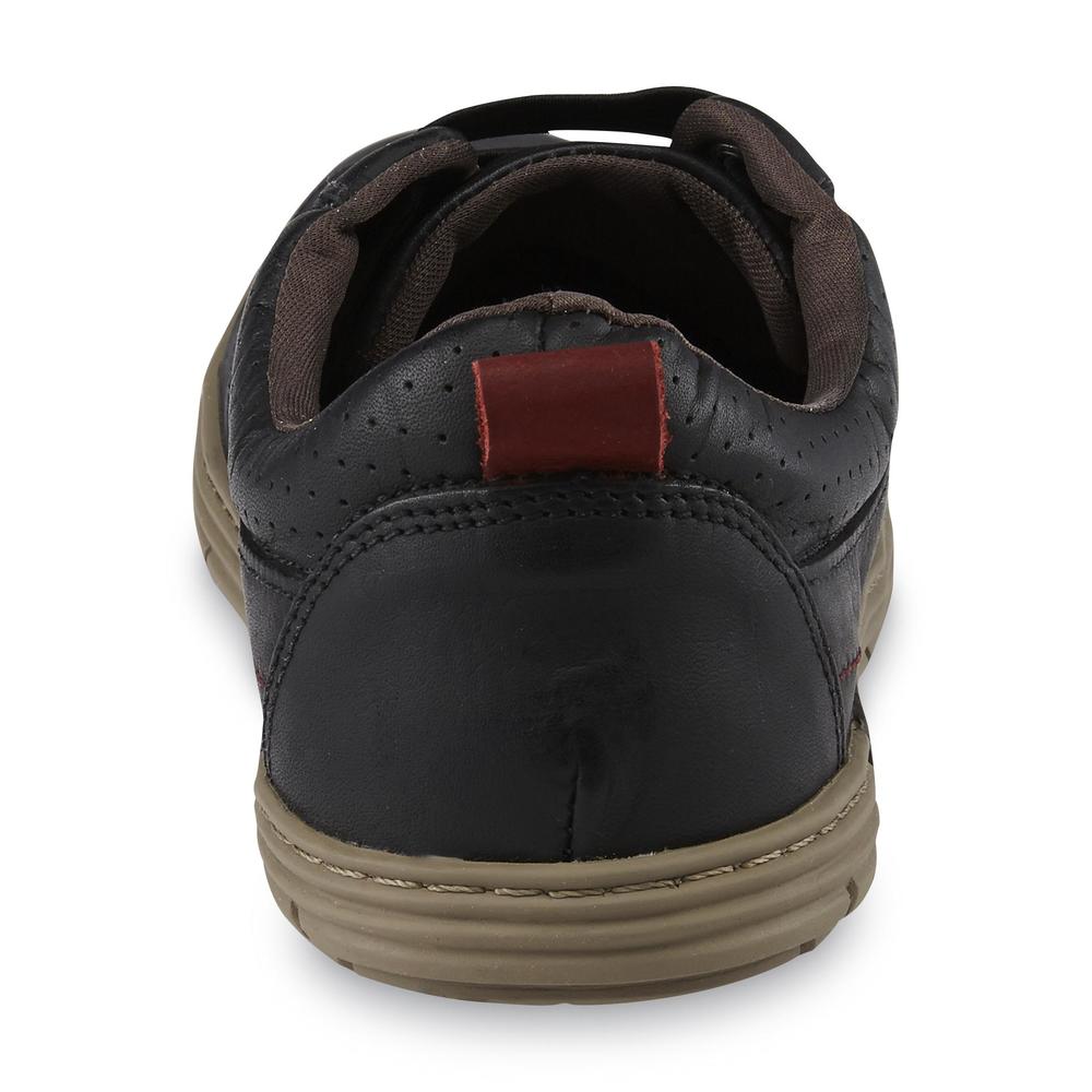 Kildare Men's Duardo Leather Sneaker - Black