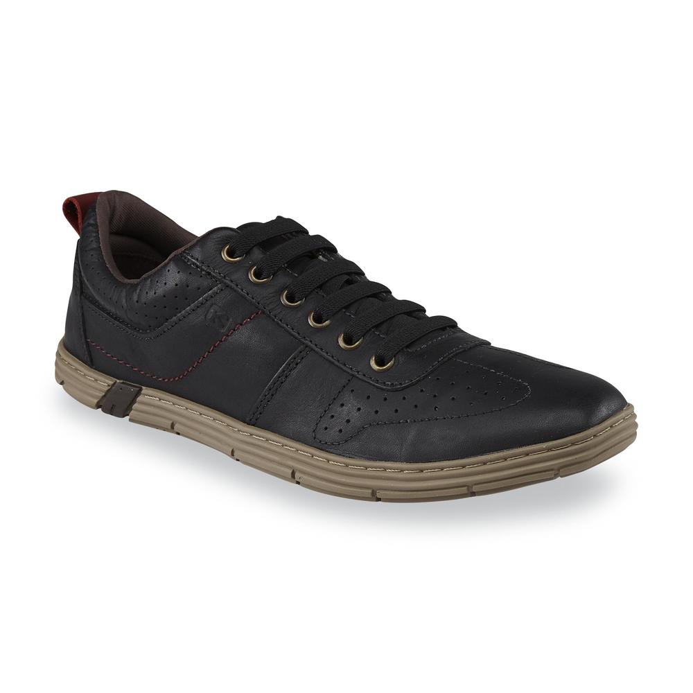 Kildare Men's Duardo Leather Sneaker - Black