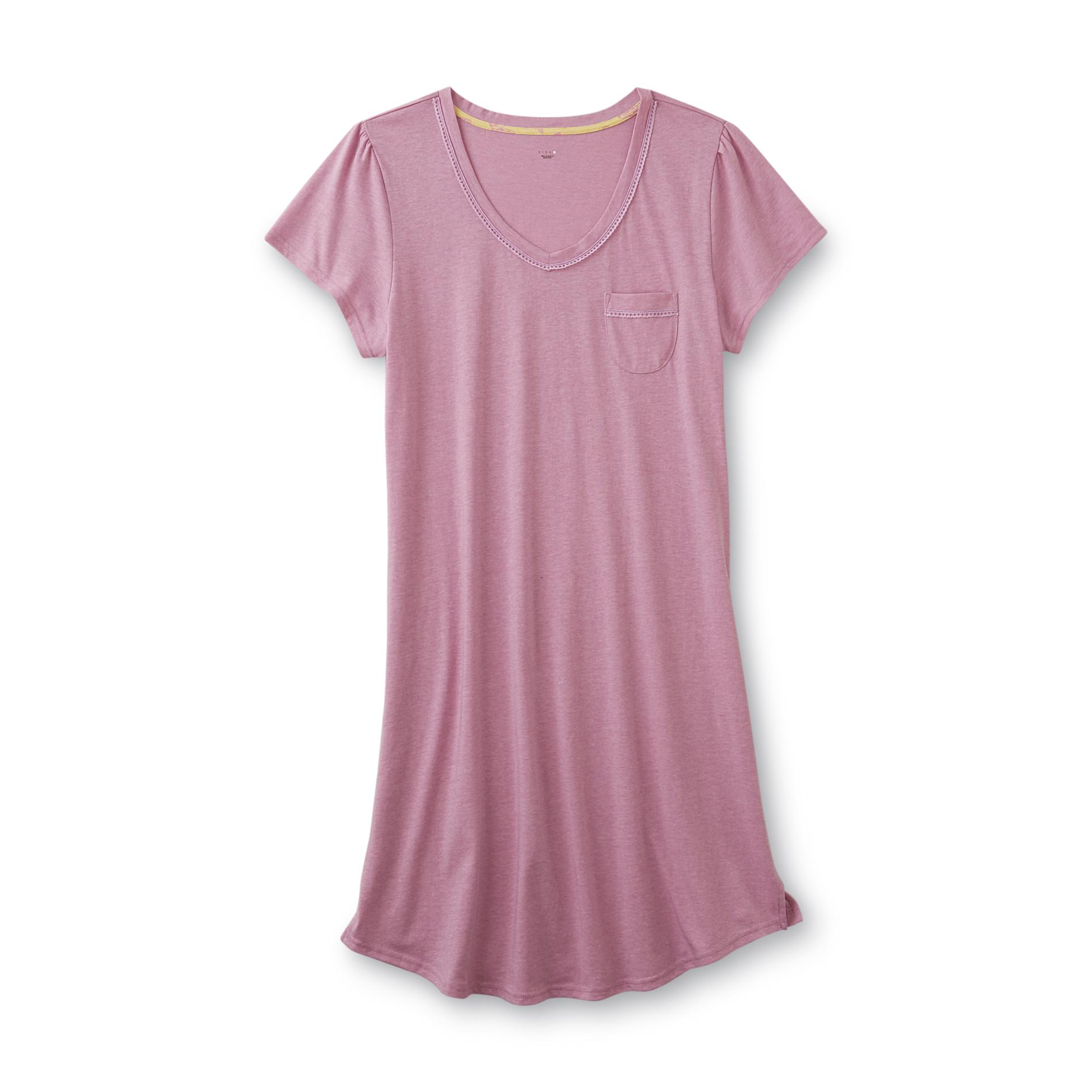 Pink K Women's Sleep Shirt
