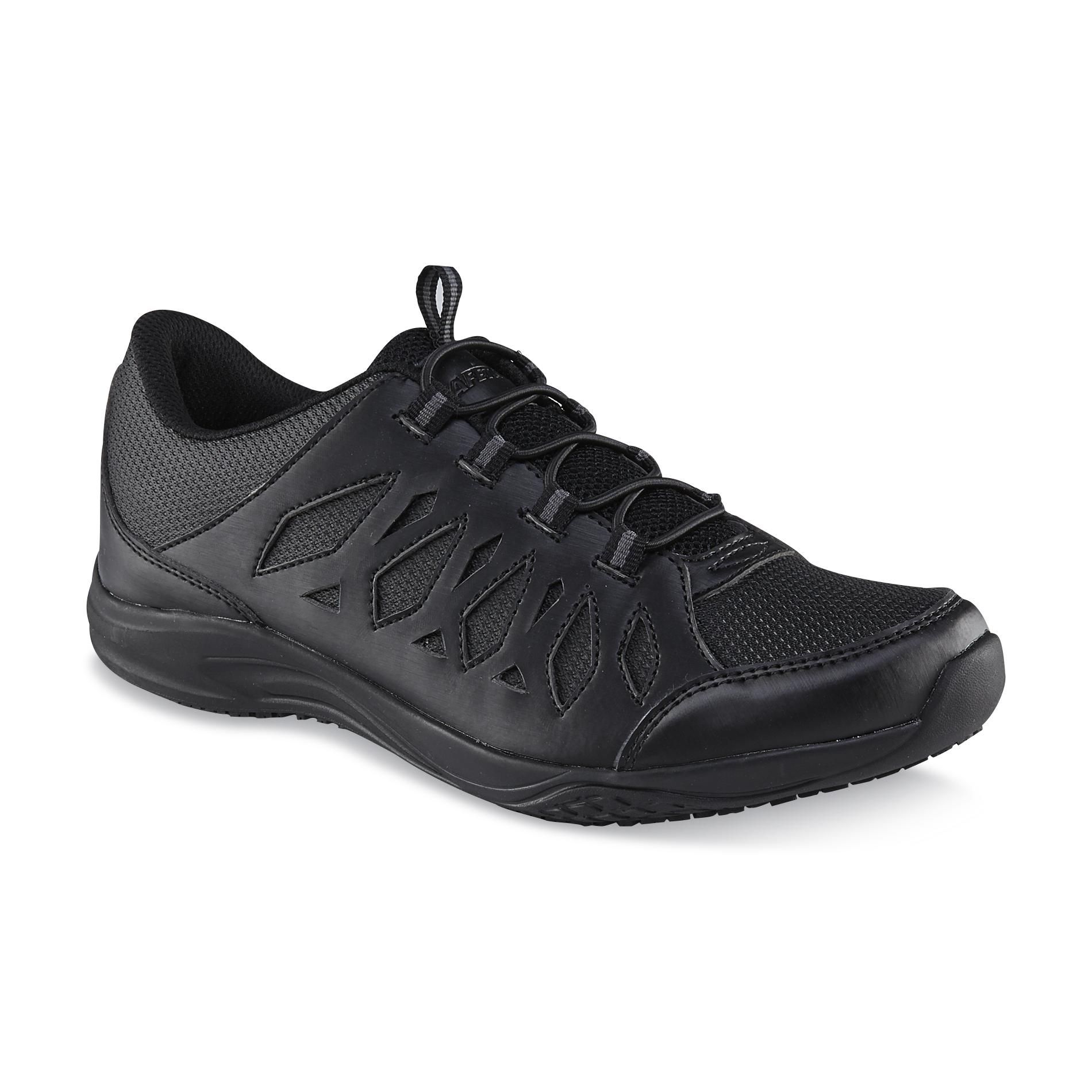 Brenna Slip Reisistant Work Shoe - Black