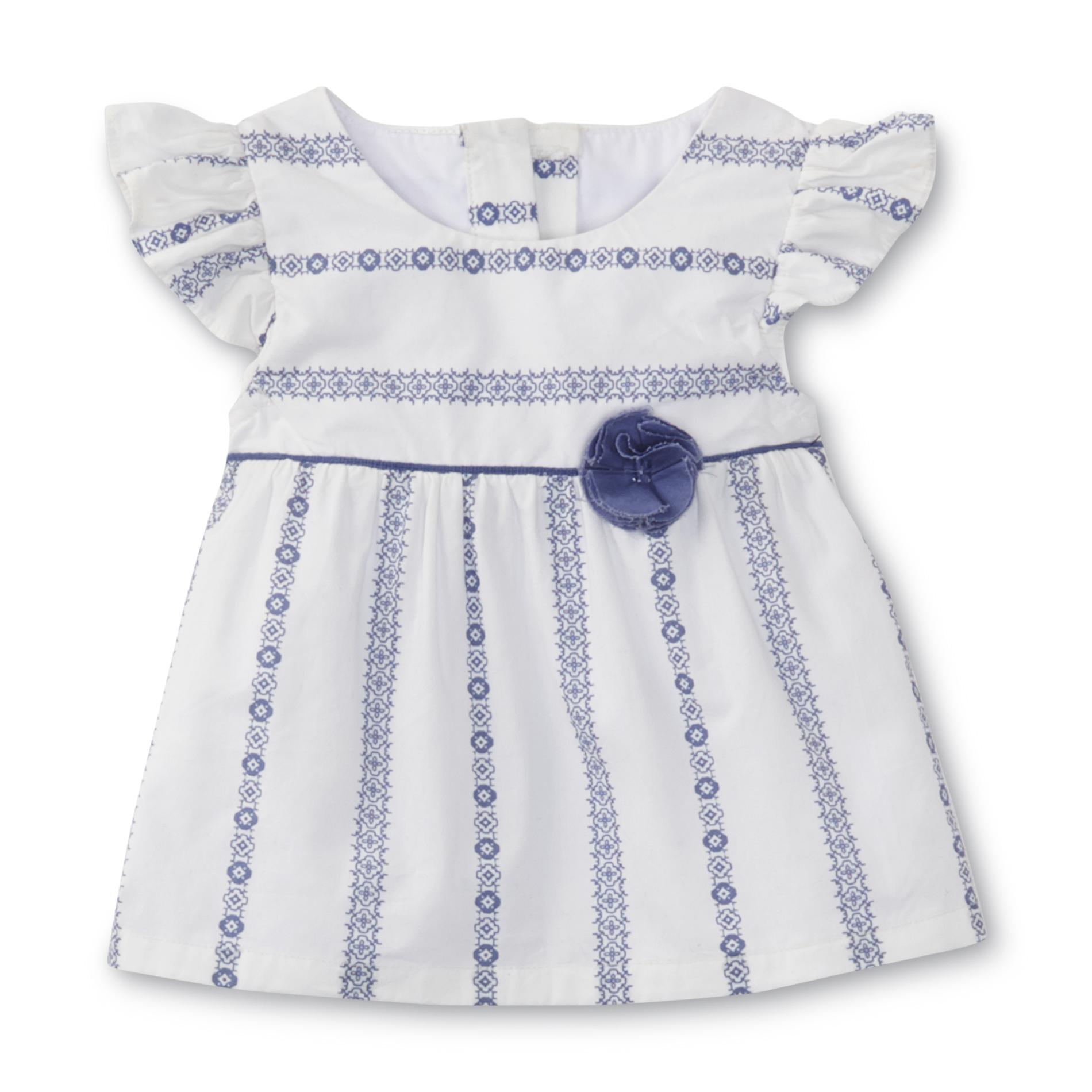 Little Wonders Newborn & Infant Girl's Flutter Sleeve Top - Striped