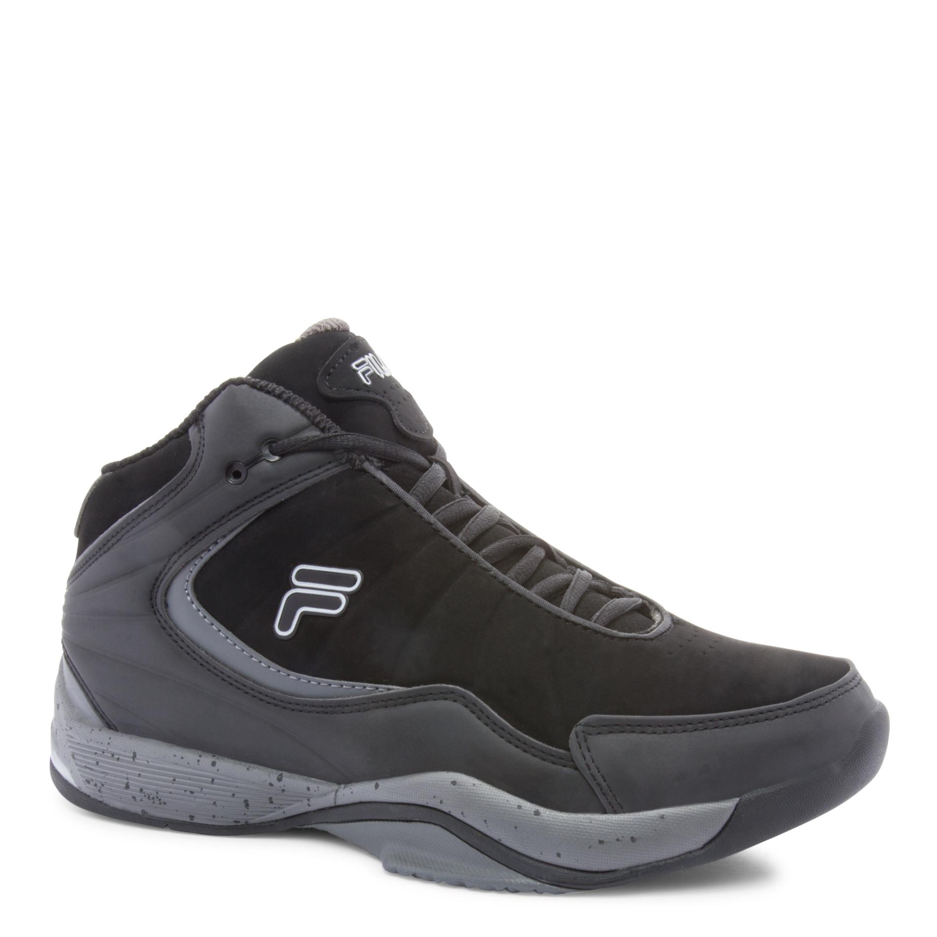 Fila Men's Breakaway 5 Black/Gray Basketball Shoe
