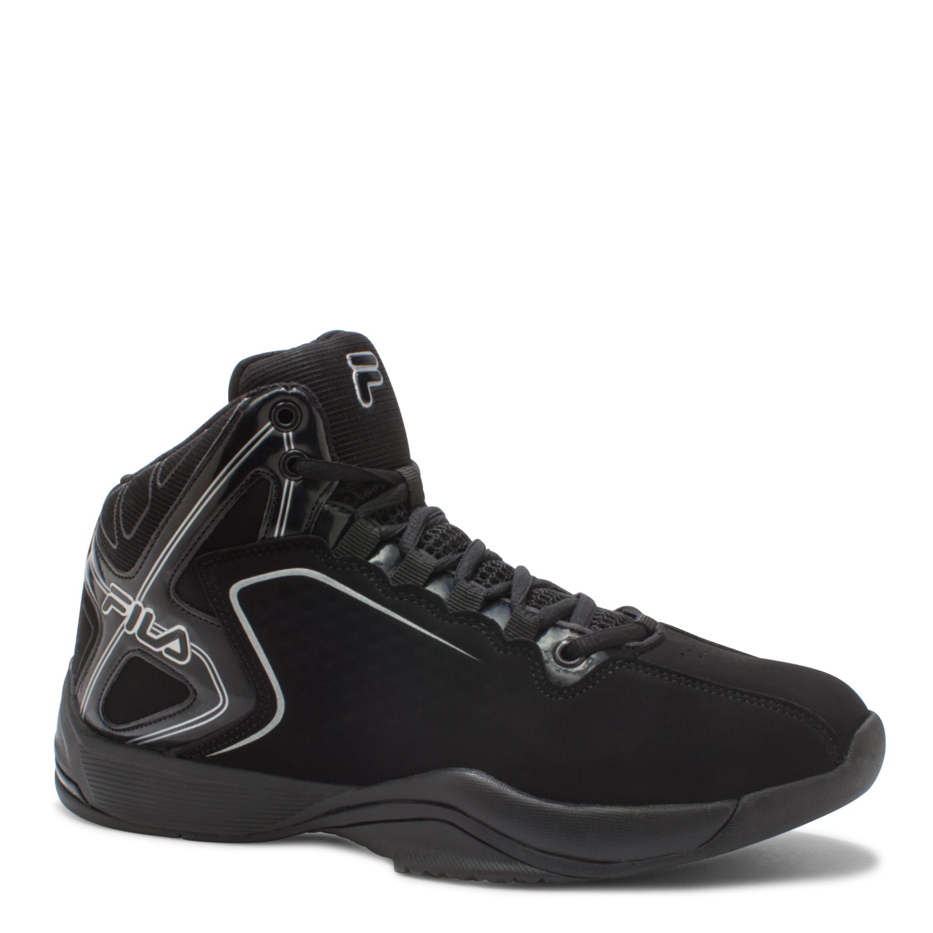 Fila Men's Big Bang 4 Black/Gray Basketball Shoe