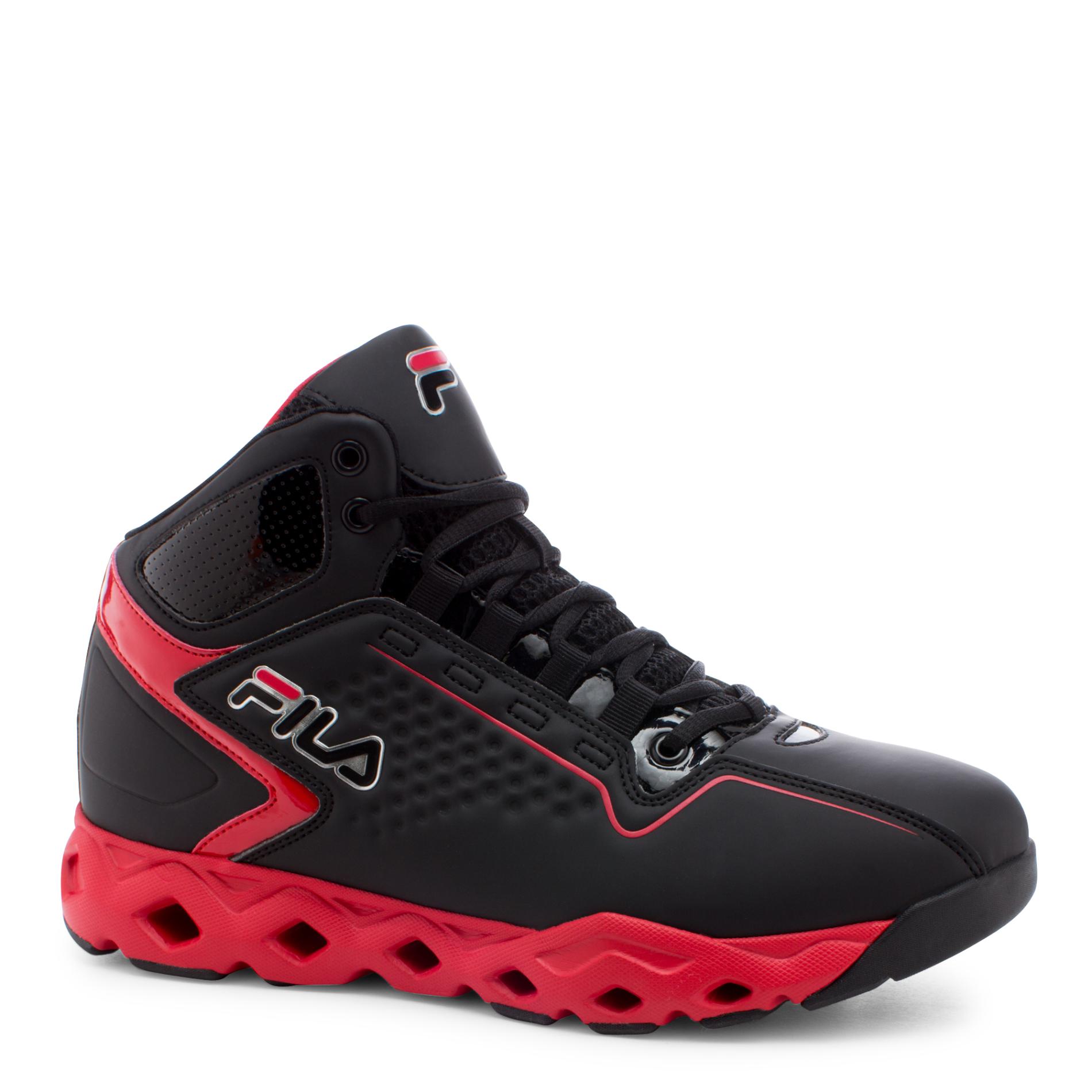 Fila Men's Big Bang 3 Black/Red Basketball Shoe