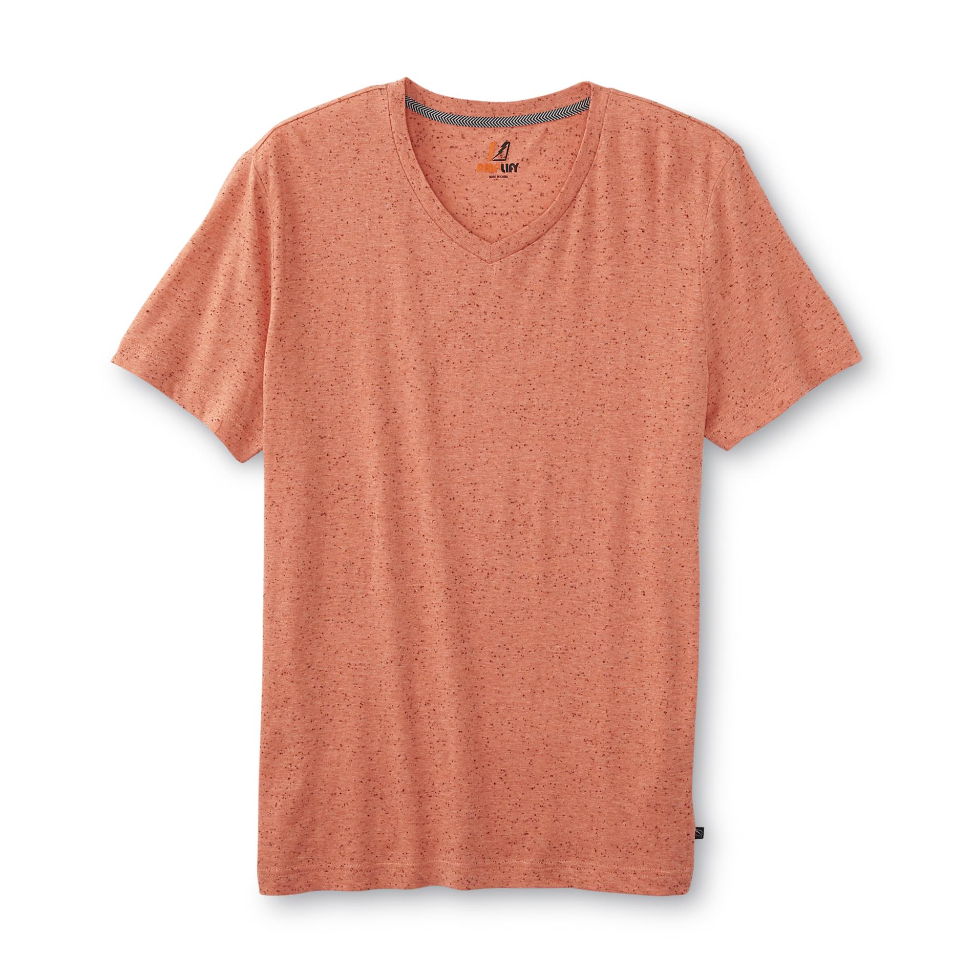 Amplify Young Men's V-Neck T-Shirt - Speckled