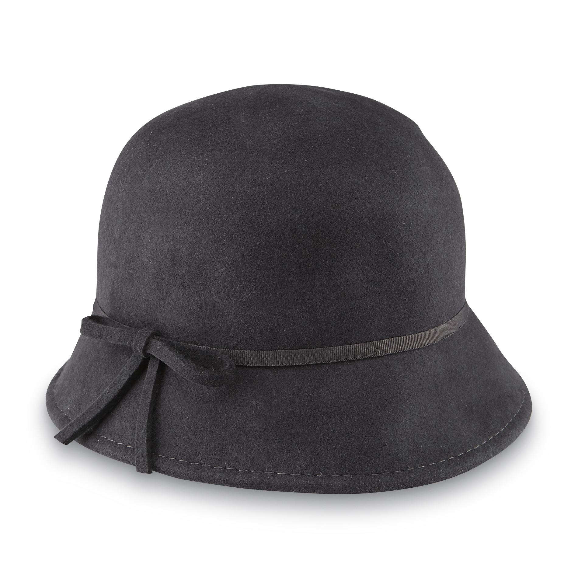 Women's Wool Cloche Hat