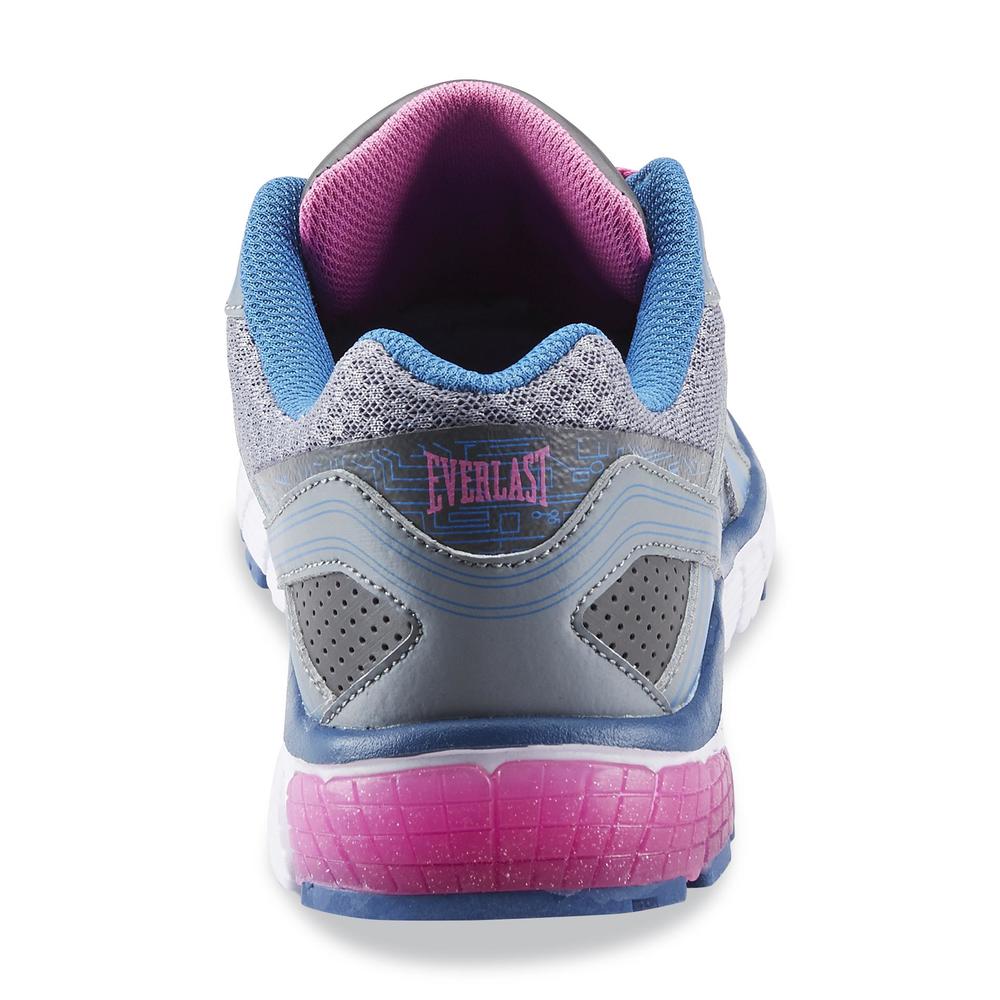 Everlast&reg; Women's Journey Gray/Blue/Pink Athletic Shoe