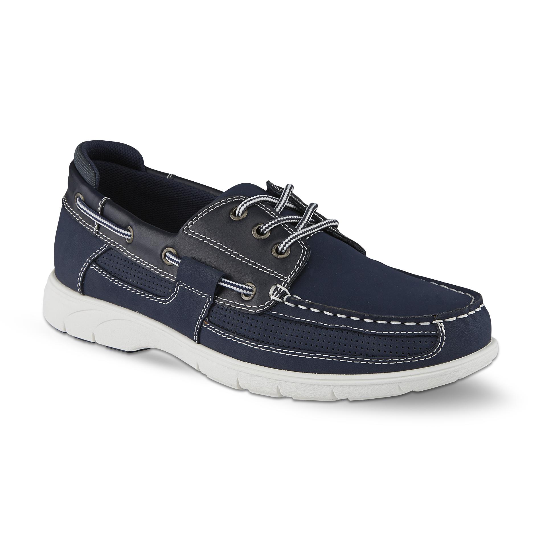 Thom McAn Men's Schooner Boat Shoe - Brown