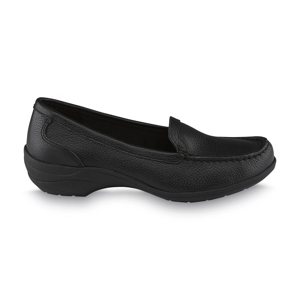 I Love Comfort Women's Larsa Leather Comfort Loafer - Black