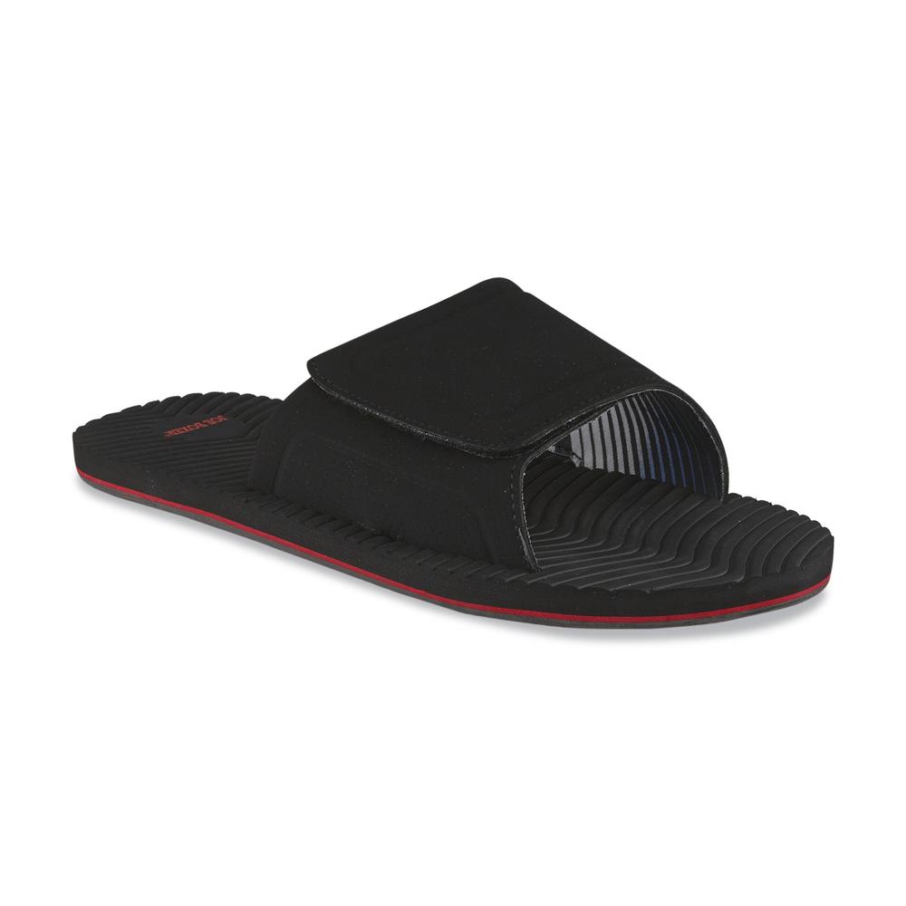 Joe Boxer Men's Finley Black Slide Sandal