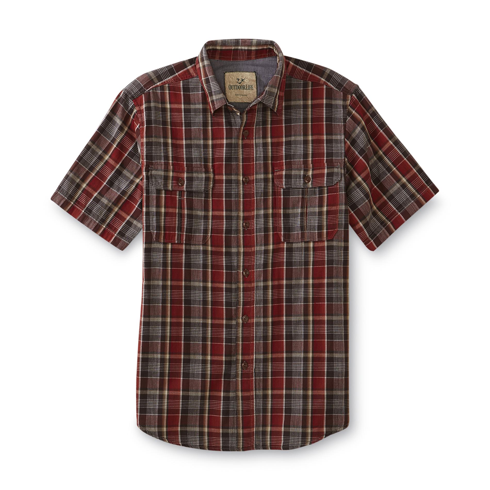 Outdoor Life&reg; Men's Short-Sleeve Shirt - Plaid