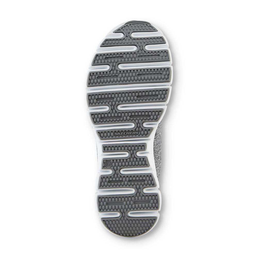 Skechers Women's Spot On Gray/White Athletic Shoe