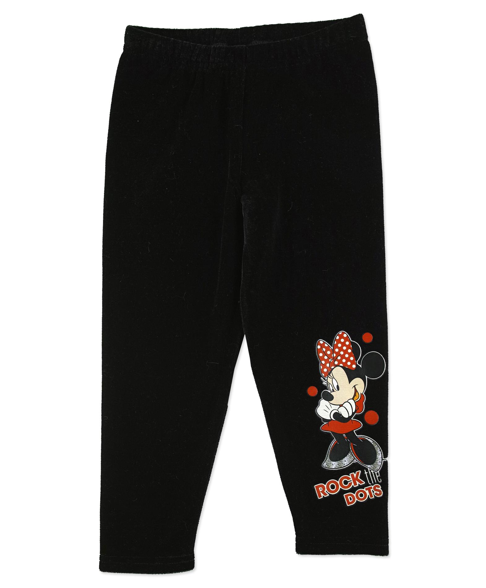 Disney Minnie Mouse Girl's Graphic Knit Pants - Rock the Dots