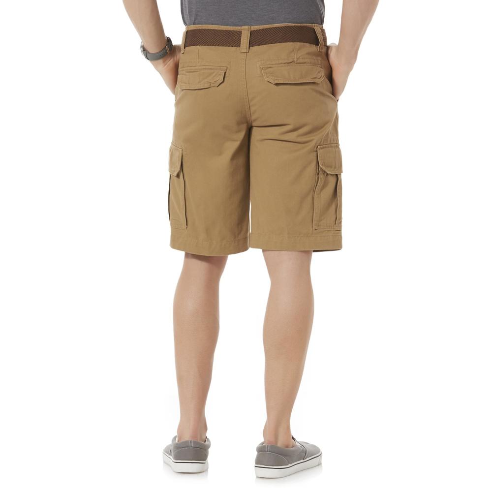Roebuck & Co. Young Men's Belted Cargo Shorts