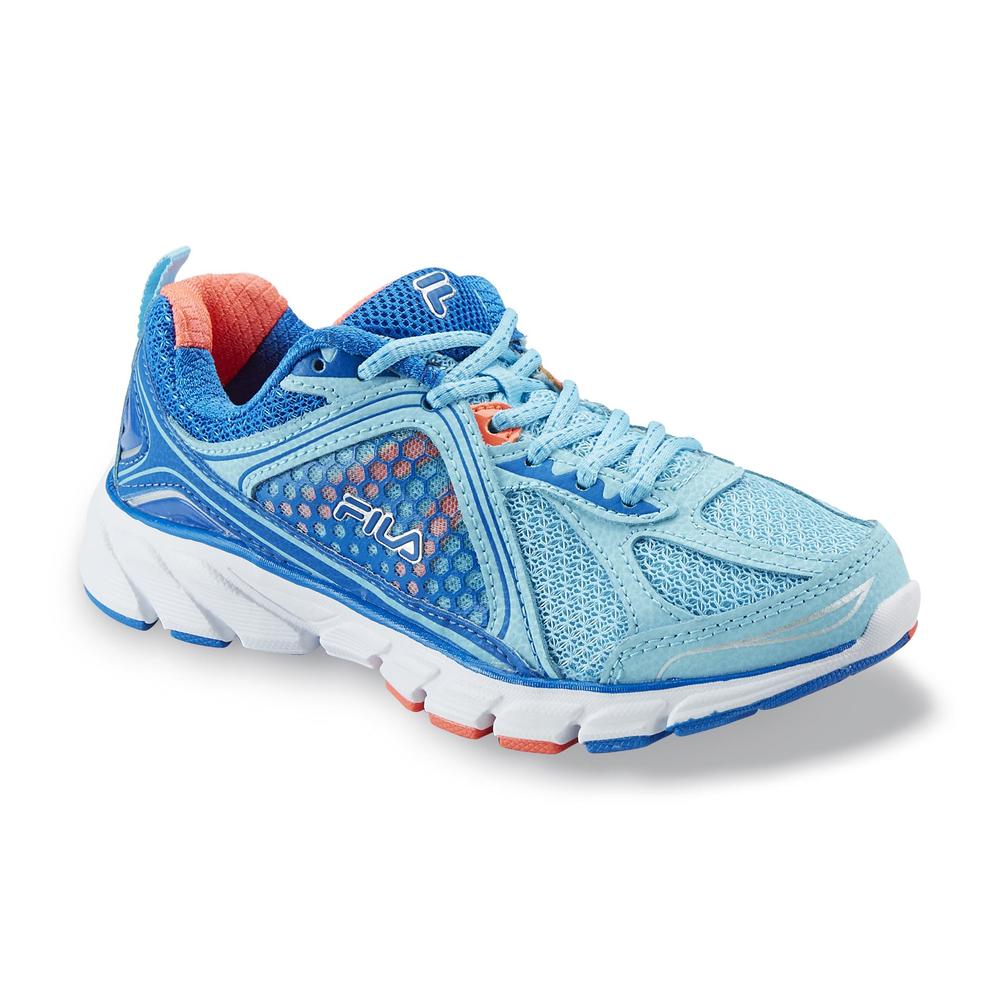 Fila Women's Threshold 3 Light Blue/Blue/Coral Running Shoe