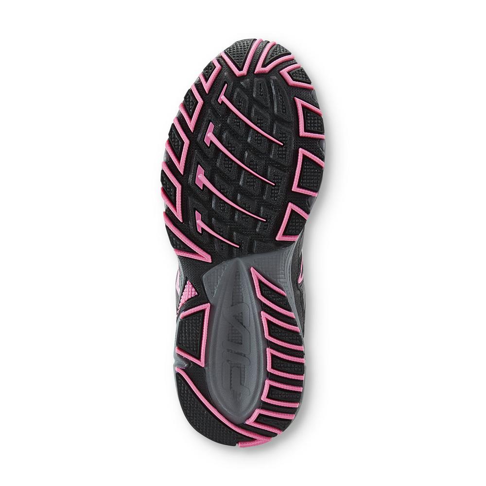 Fila Women's Vitality V Black/Gray/Pink Trail Shoe