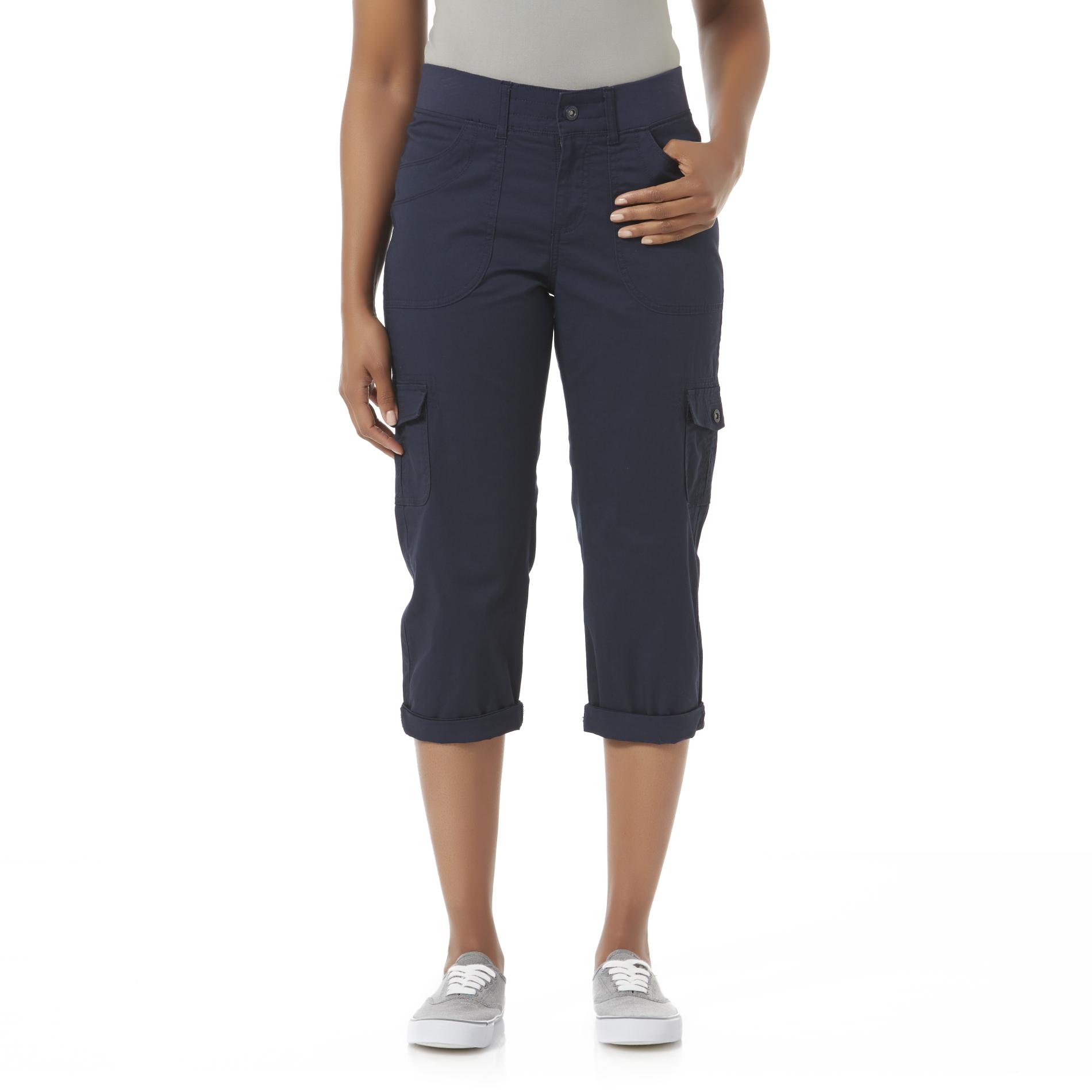 LEE Women's Relaxed Fit Capri Cargo Pants | Shop Your Way: Online ...