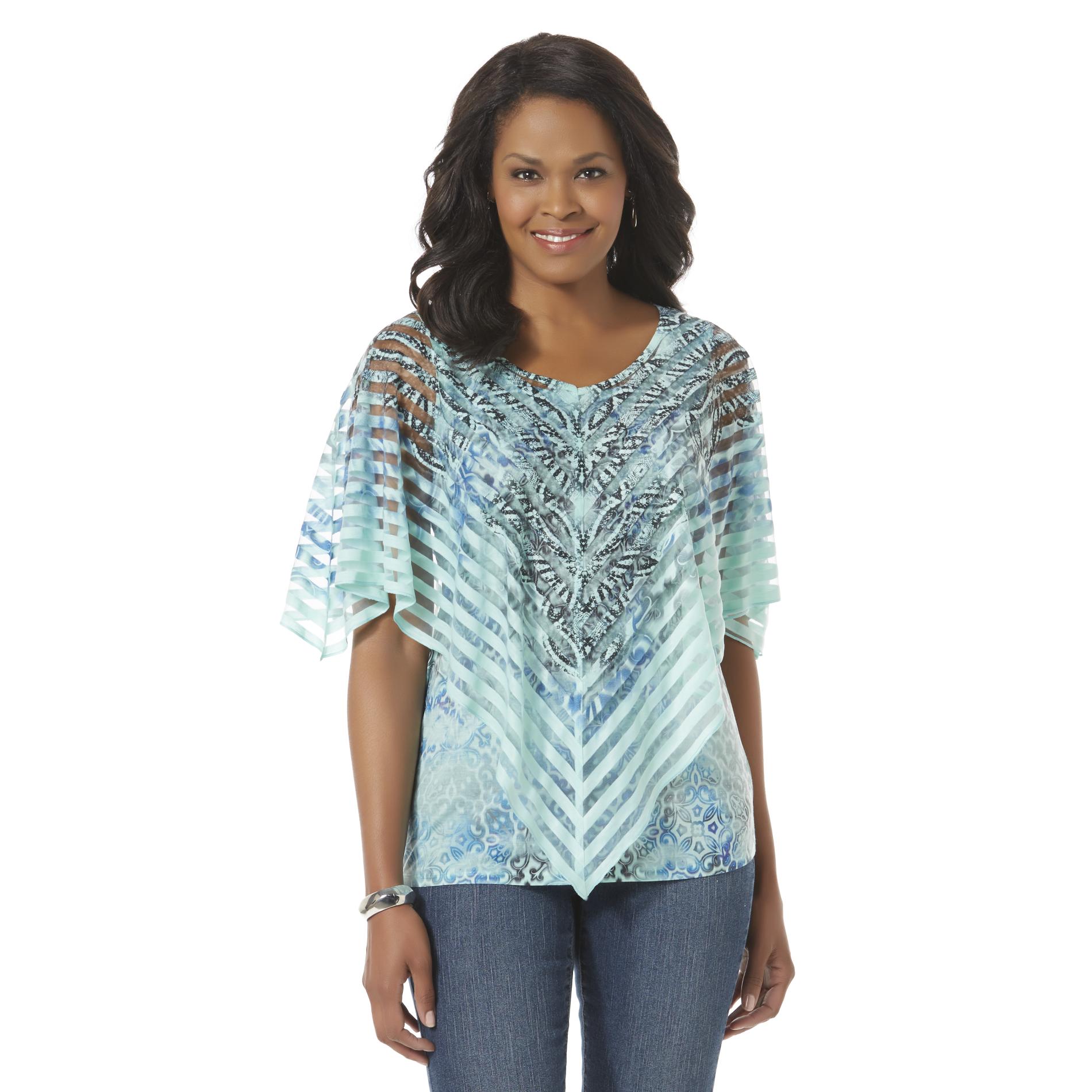 Live and Let Live Women's Tank Top & Poncho - Filigree