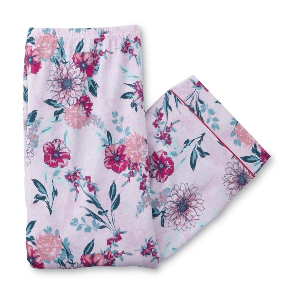 Laura Scott Women's Pajama Top & Pants - Floral