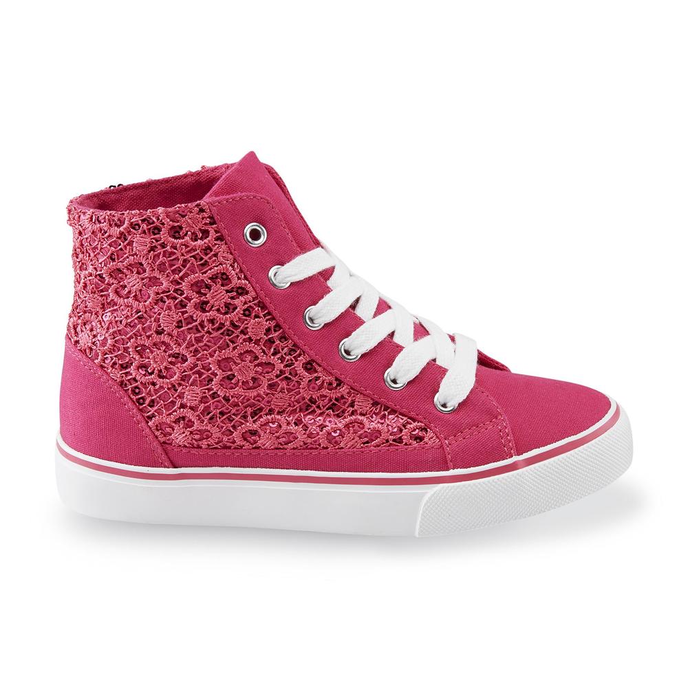 Canyon River Blues Girl's Mariah Pink Embellished High-Top Shoe