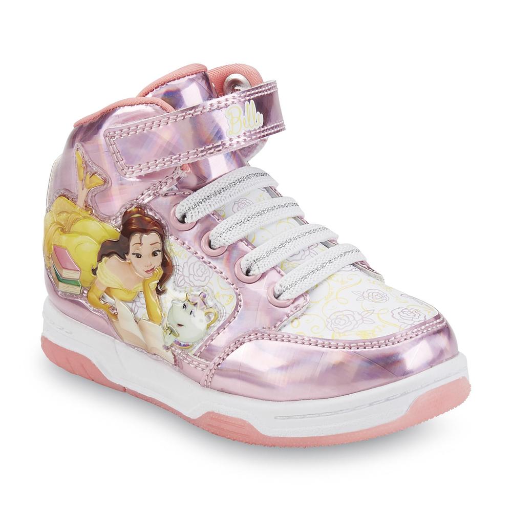 Disney Toddler Girl's Belle Pink/White Sneaker