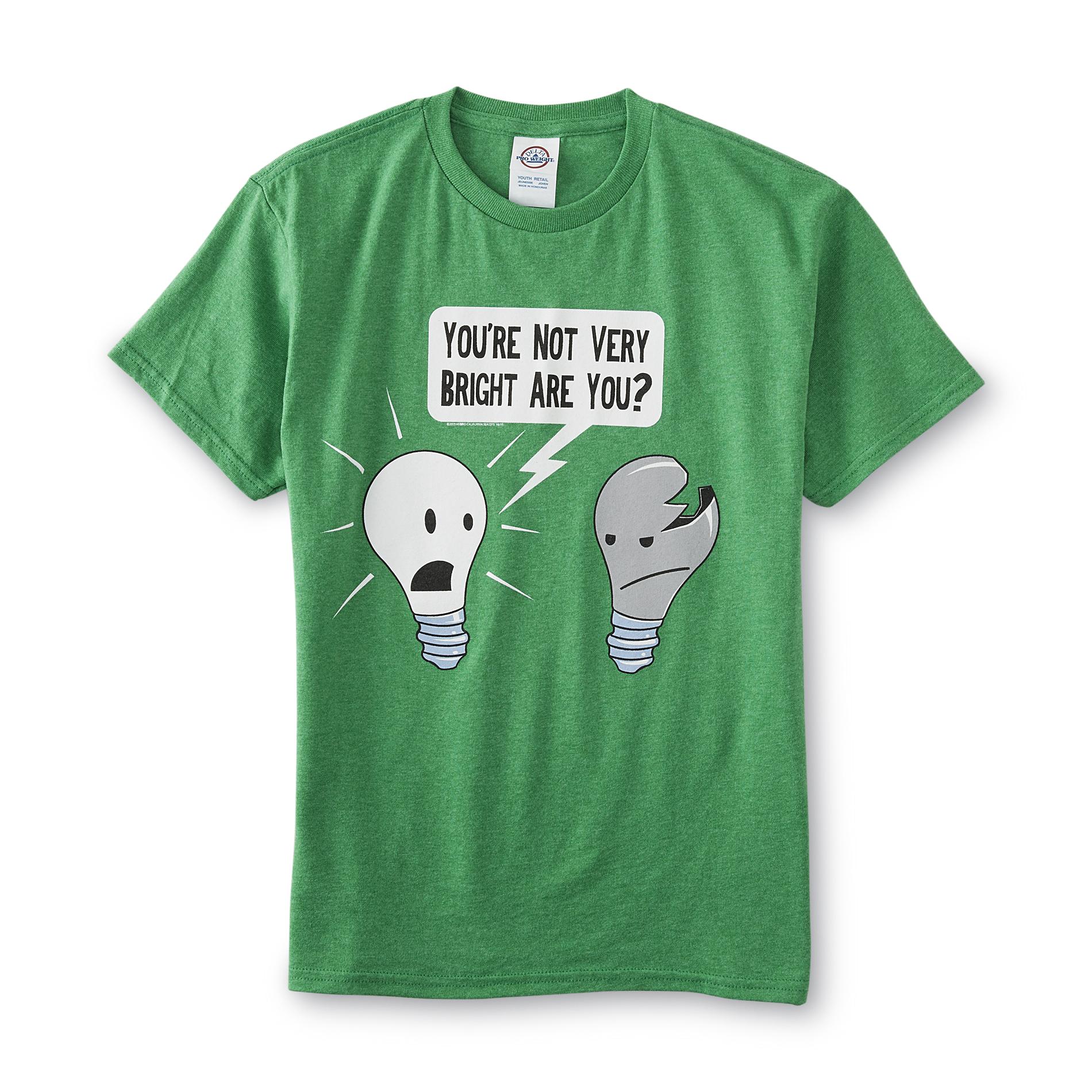 Boy's Graphic T-Shirt - Light Bulbs