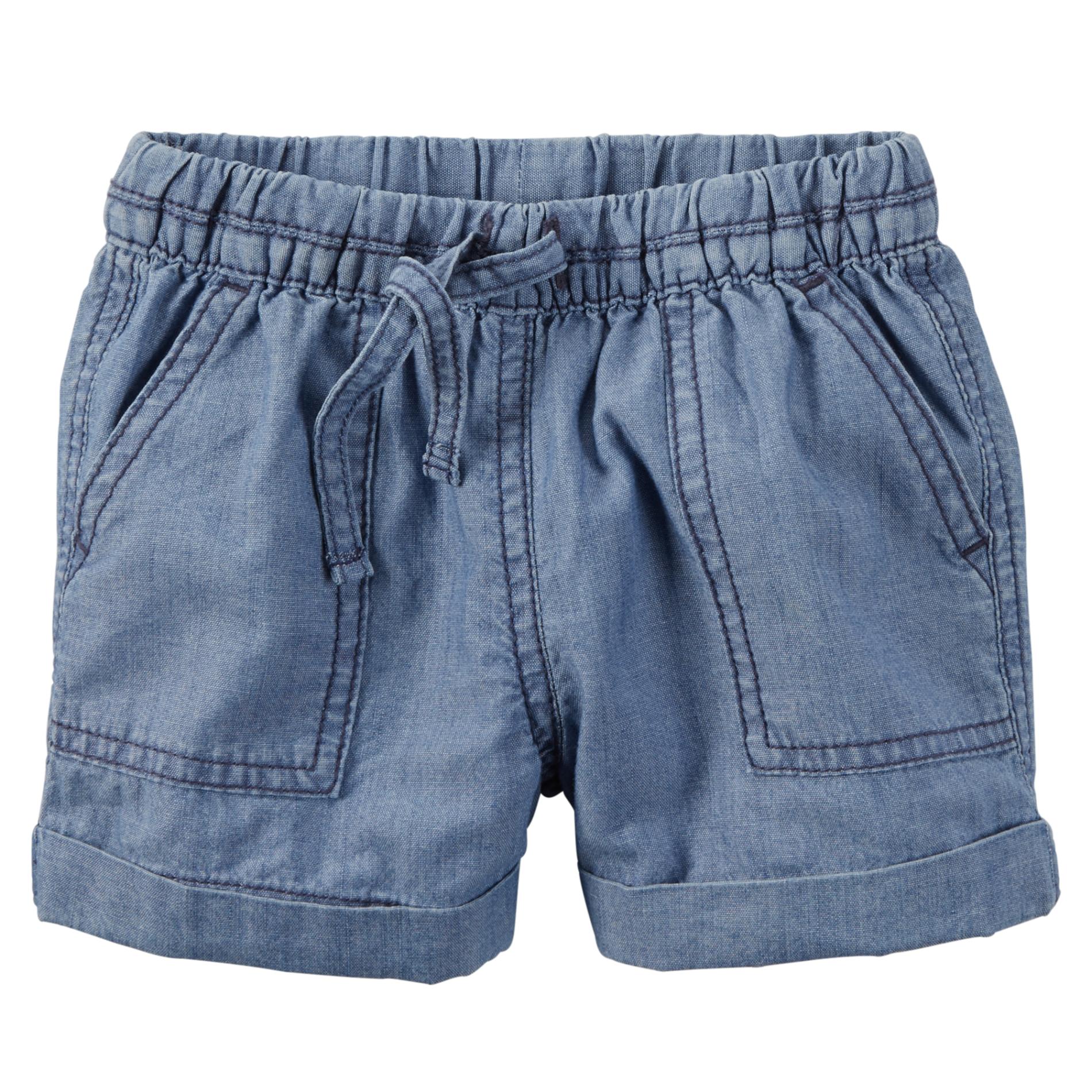 Carter's Girl's Shorts - Chambray