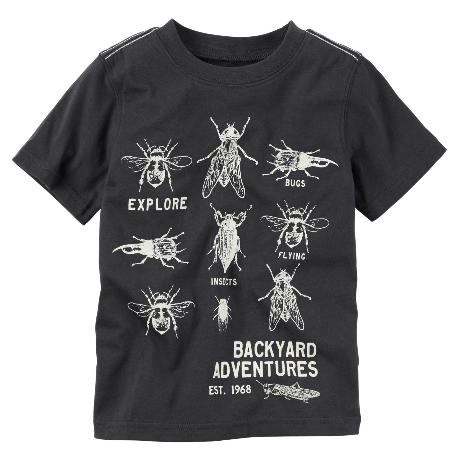 Carter's Toddler Boy's Glow-In-The-Dark Graphic T-Shirt - Bugs