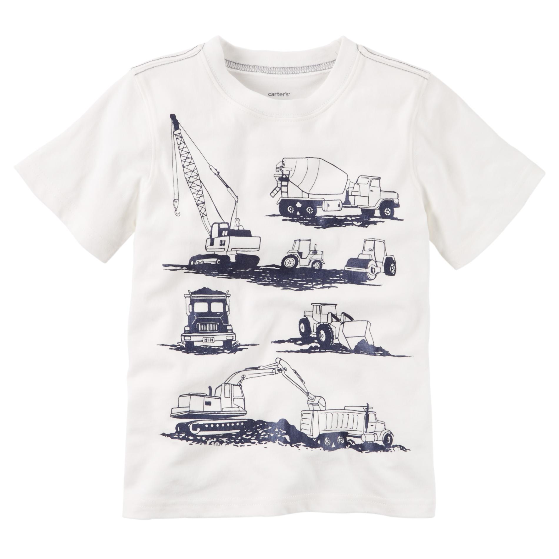 Carter's Boy's Graphic T-Shirt - Construction