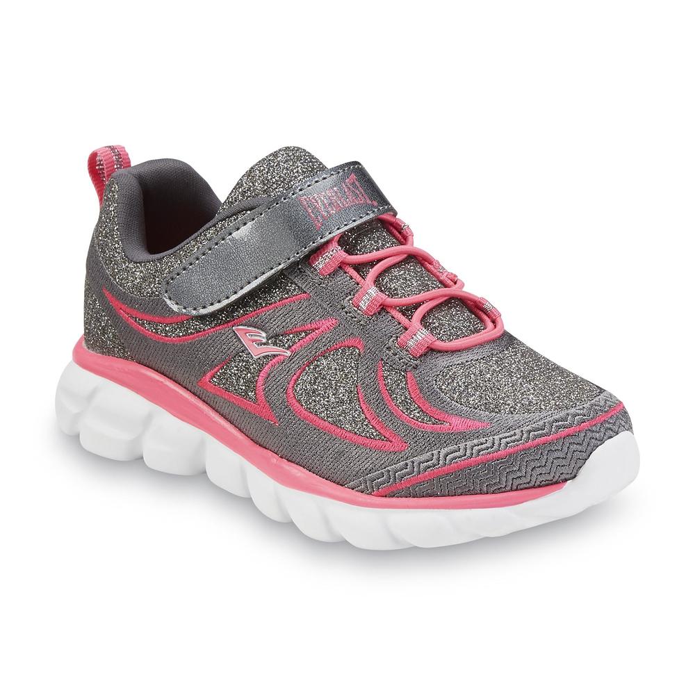 Everlast&reg; Girl's Katie Silver/Gray/Pink Athletic Shoe