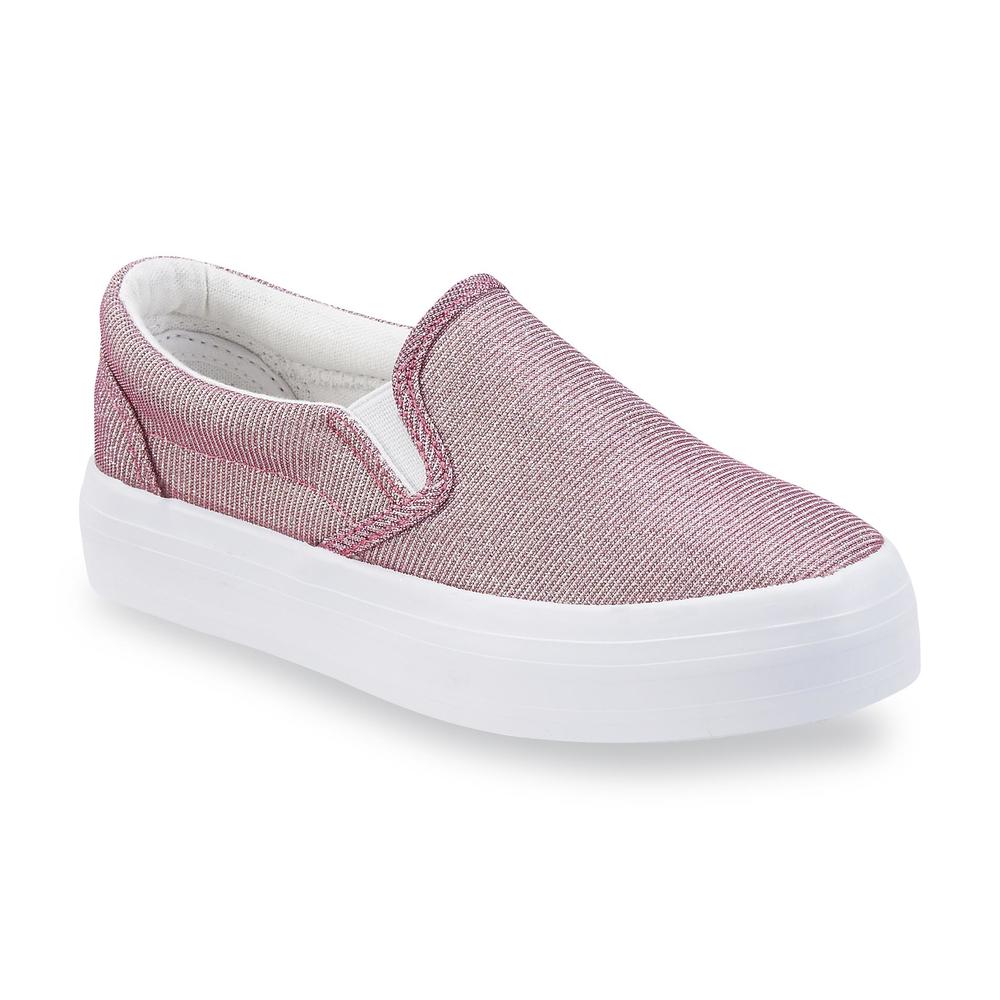 Bongo Girl's Vera Pink/White/Metallic Platform Sneaker