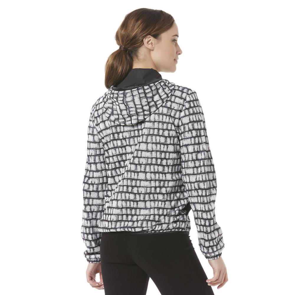 Everlast&reg; Women's Athletic Hoodie Jacket - Geometric