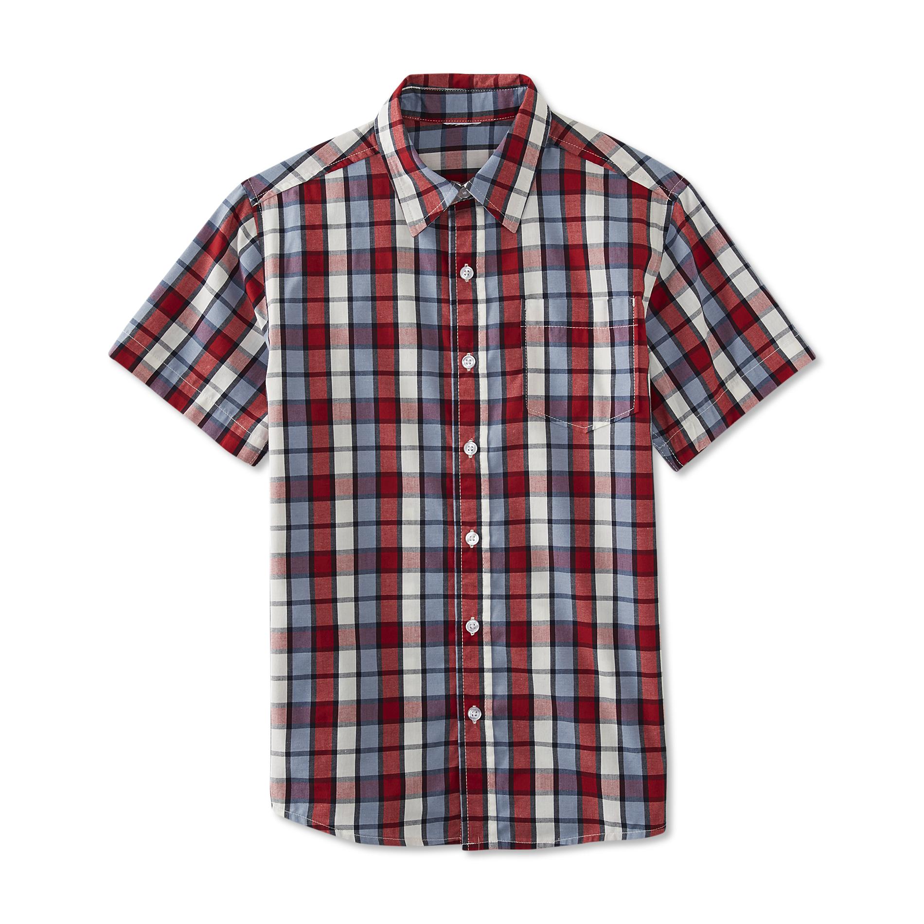 Simply Styled Boy's Short-Sleeve Shirt - Check