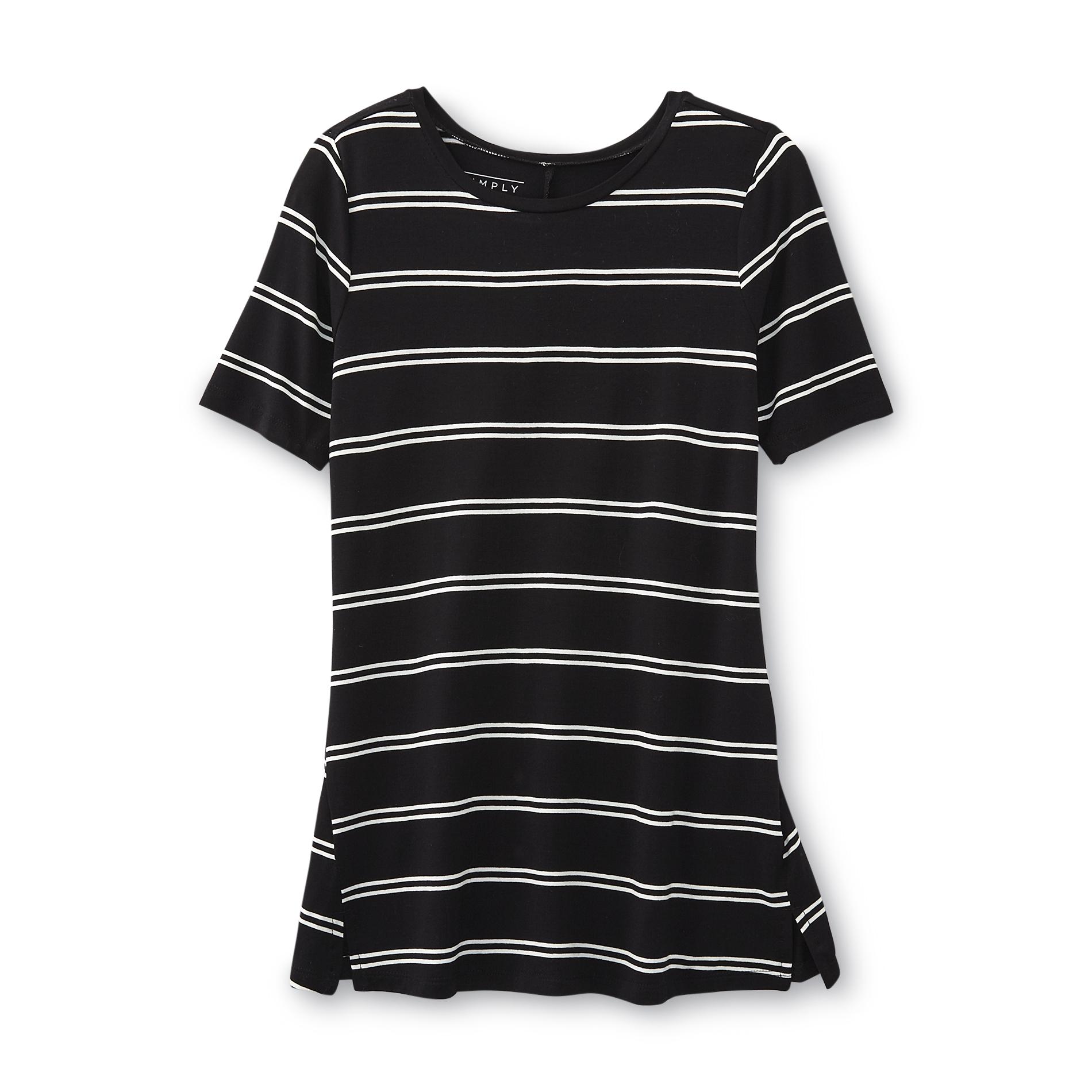 Simply Styled Girl's T-Shirt - Striped