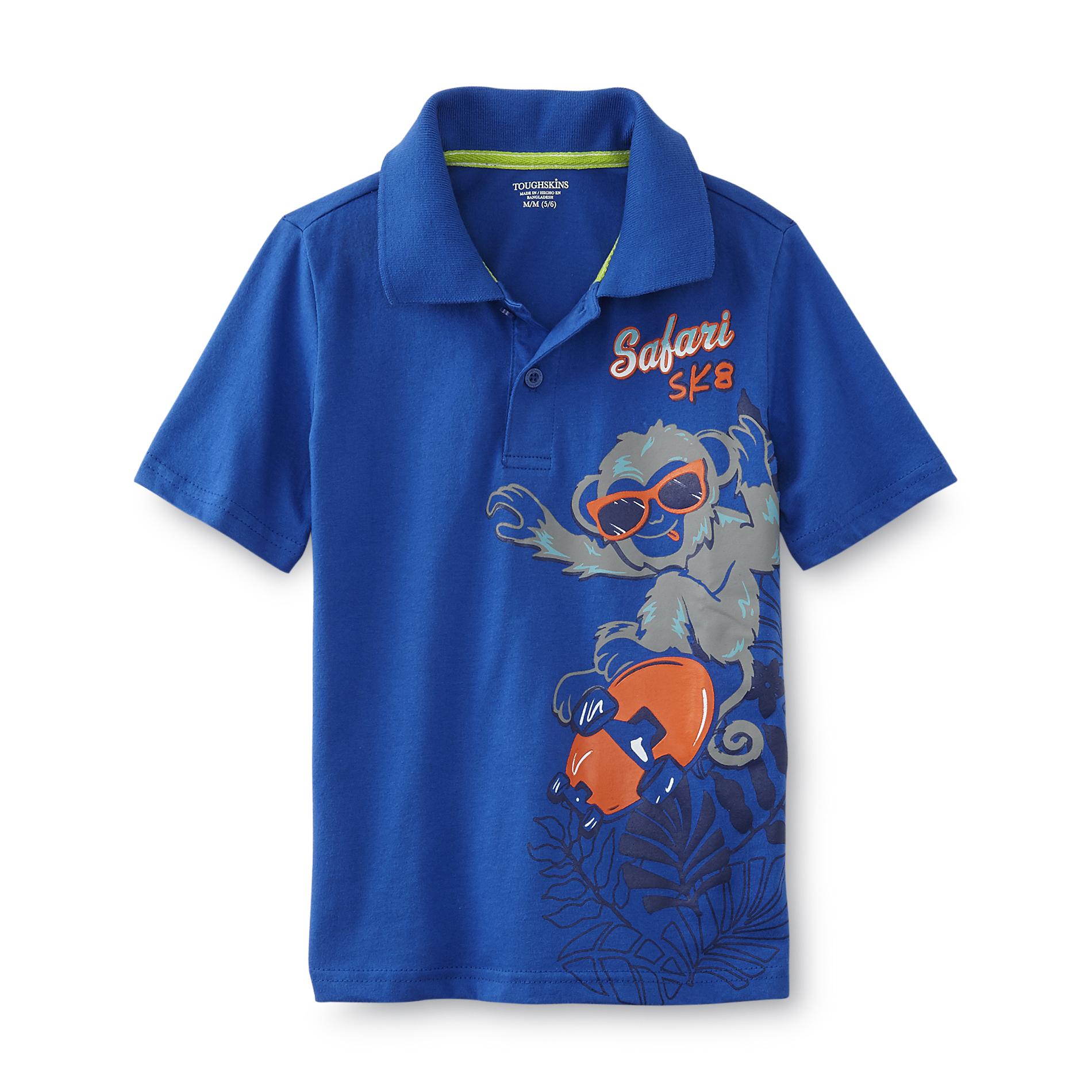 Toughskins Infant & Toddler Boy's Polo Shirt - Safari Sk8