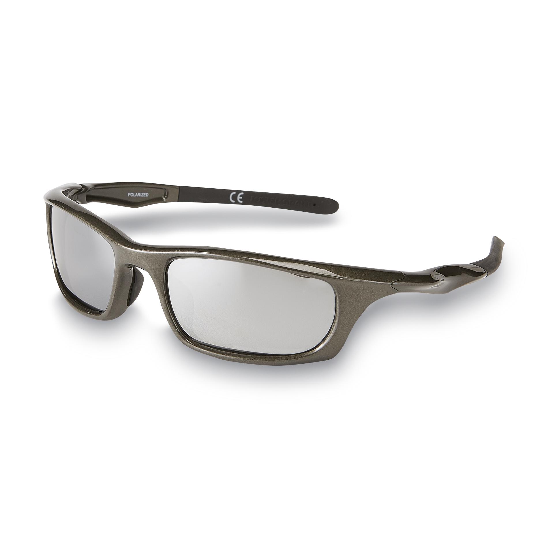 Foster Grant Men's Polarized Wrap Sunglasses