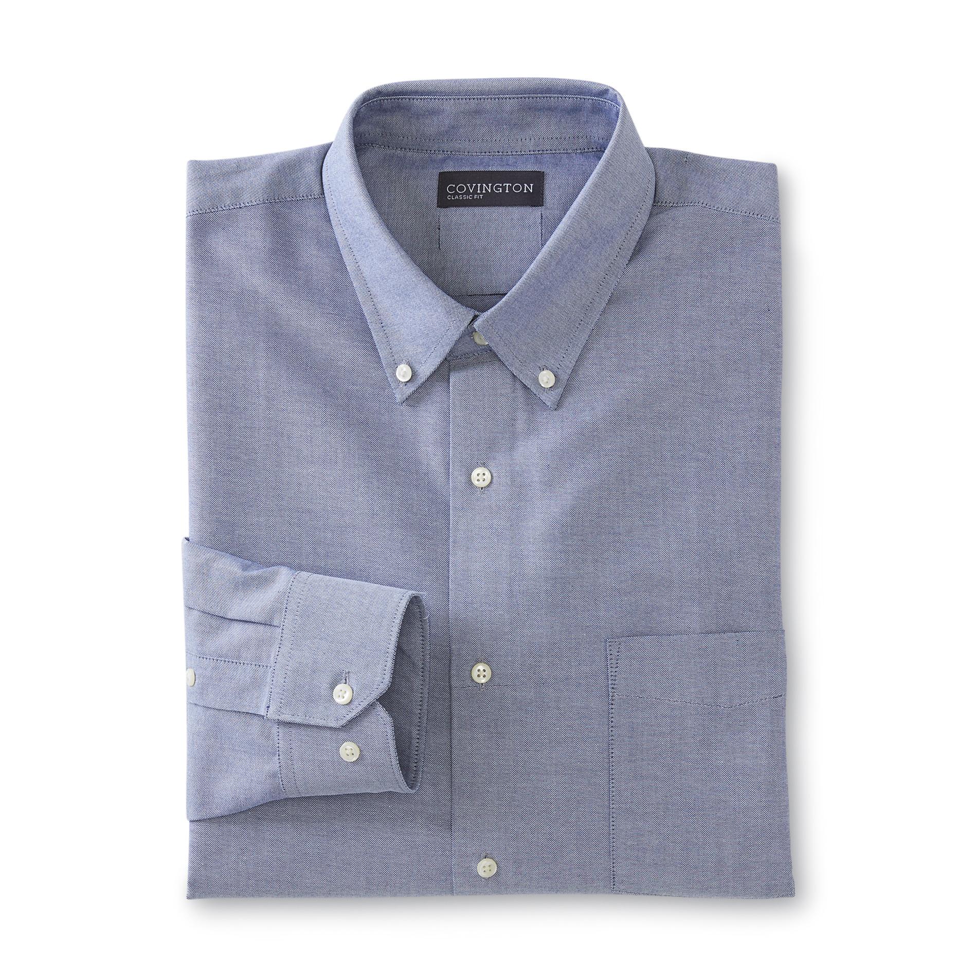 Covington Men's Classic Fit Performance Oxford Dress Shirt