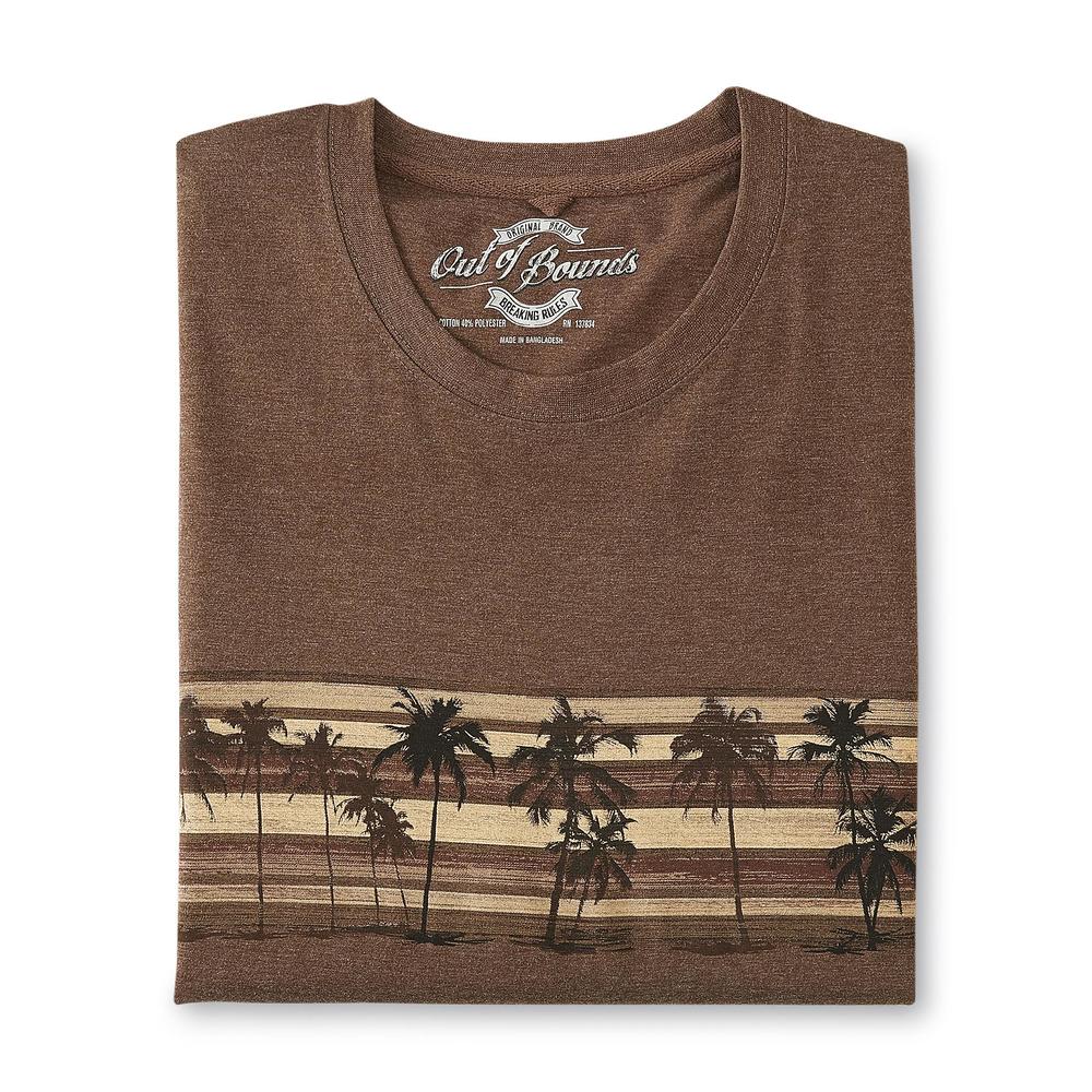 Men's Big & Tall Graphic T-Shirt - Palm Trees