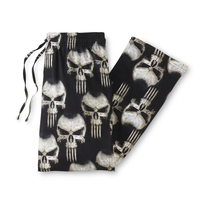 Marvel The Punisher Men's Pajama Pants Skulls