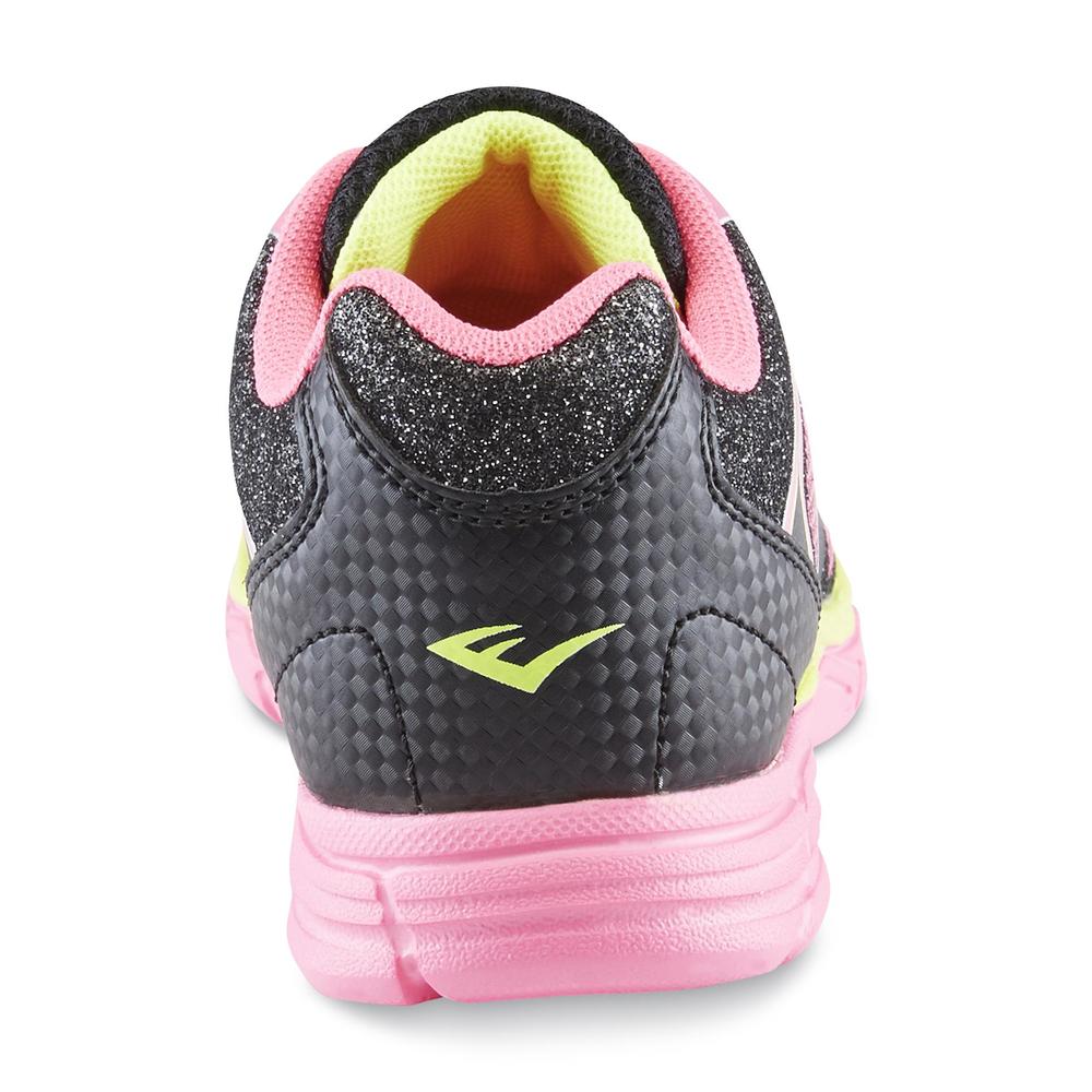 Everlast&reg; Girl's Crestmont Pink/Black/Yellow Cross-Training Shoe